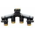 Pipers Pit Green Thumb Pro Flo Metal Manifold with Shut-Off PI2668662